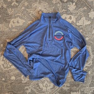 Porsche Blue Quarter-Zip Pullover, L